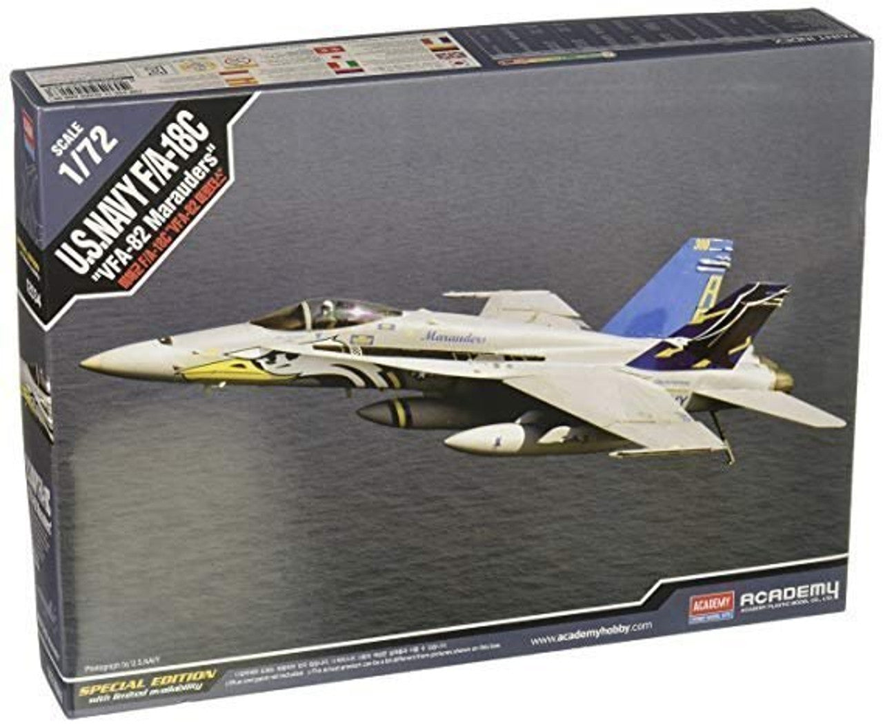 1/72 U.S. NAVY F/A-18C "VFA-82 MARAUDERS"