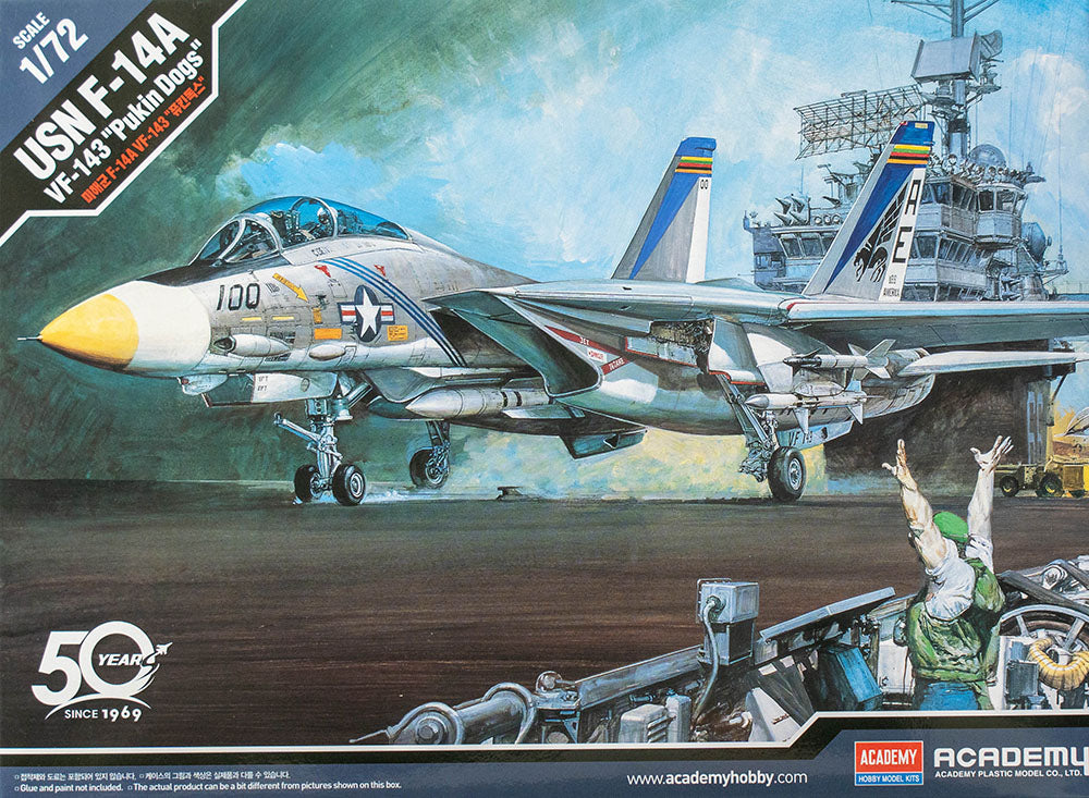 1/72 USN F-14A VF-143 "PUKIN DOGS"