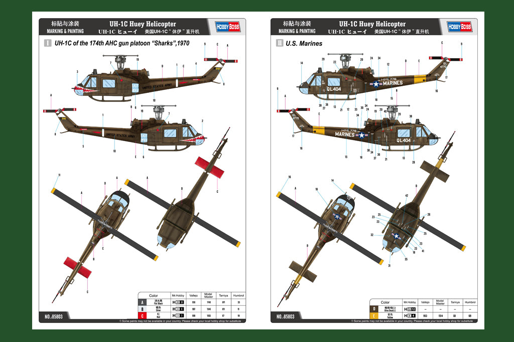 UH-1C Huey Helicopter