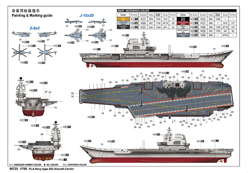 PLA Navy type 002 Aircraft Carrier