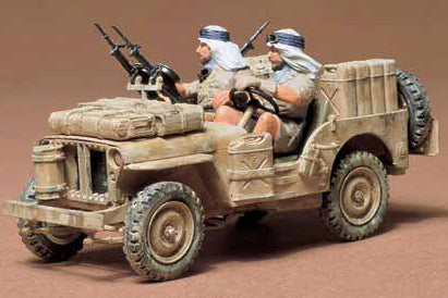 British SAS Jeep (1/35 Scale)