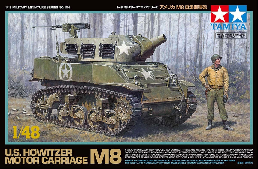 1/48 Howitzer MotorCarriage M8