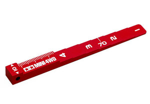 Mini 4WD Setting Gauge (Red)