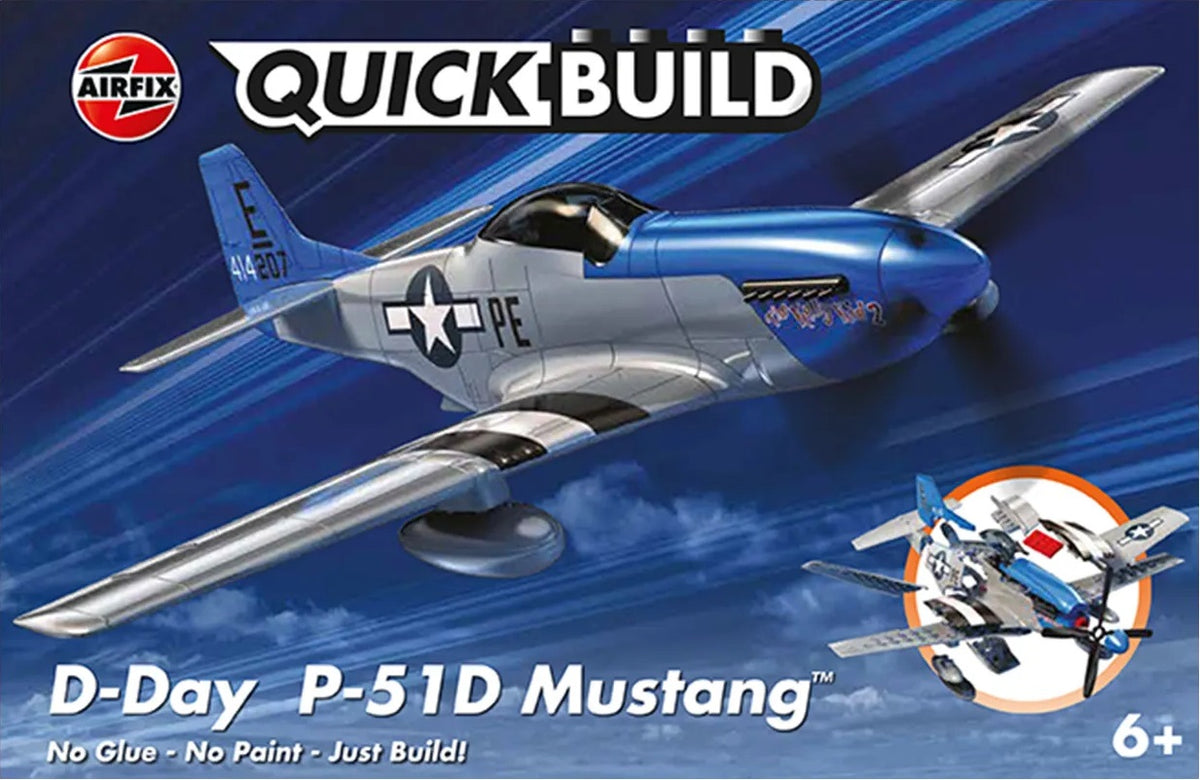 QUICKBUILD D-Day P-51D Mustang – Lil's Hobby Center