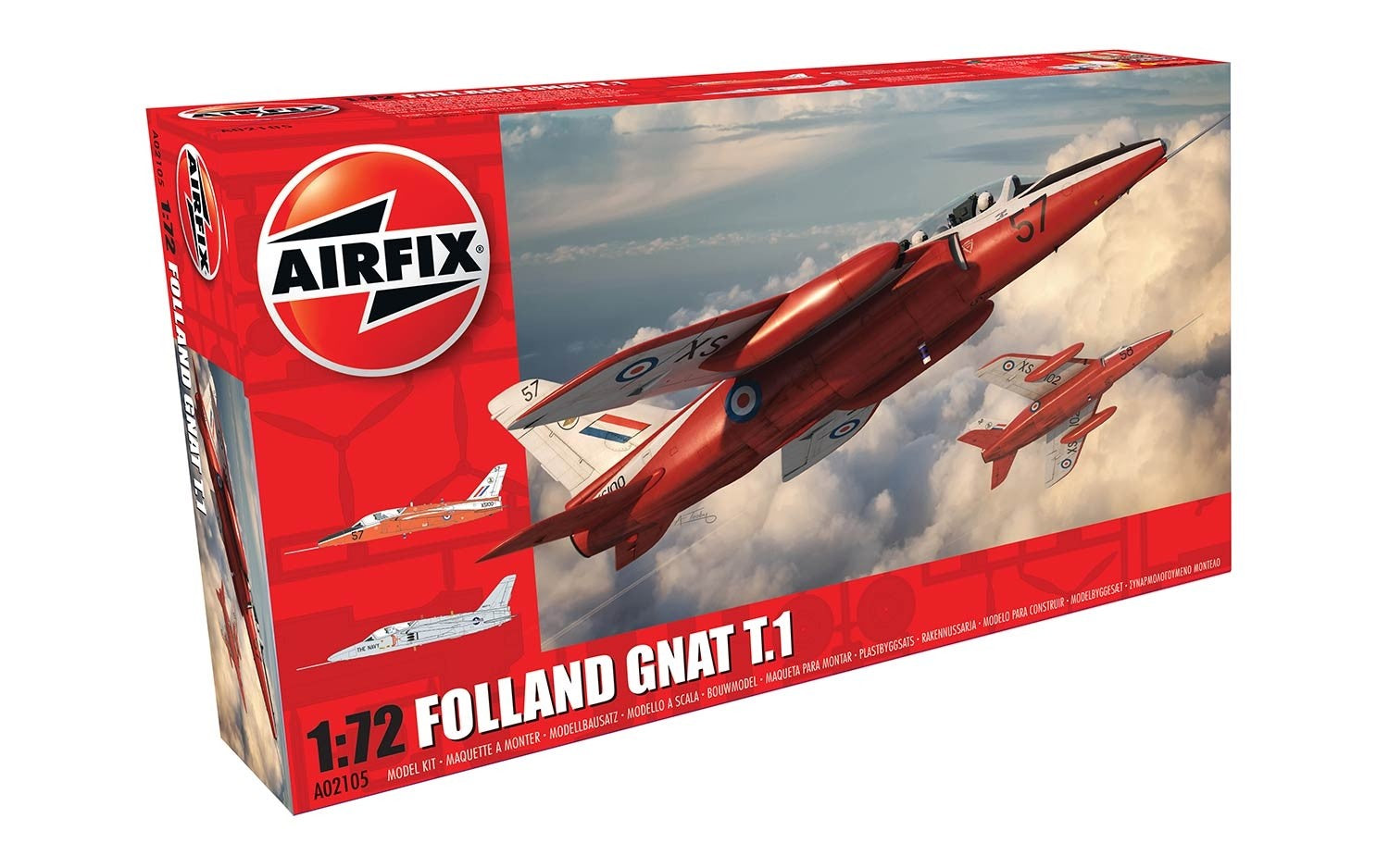 Folland Gnat T.1 1:72